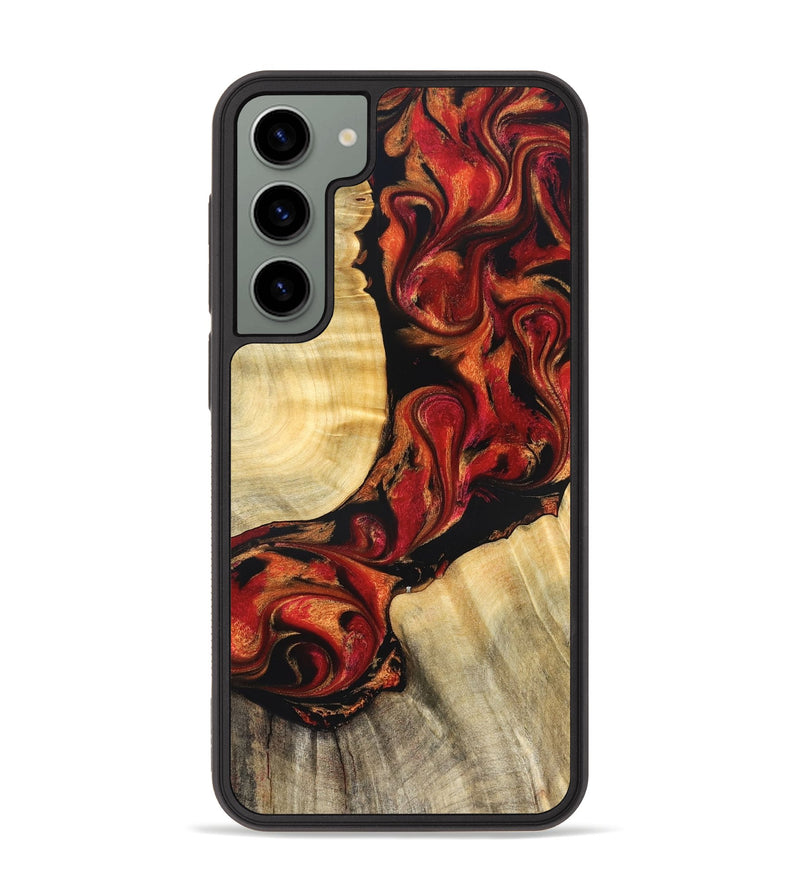 Galaxy S23 Plus Wood Phone Case - Tera (Red, 826738)