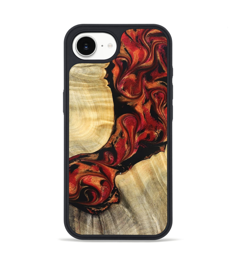 iPhone 17e Wood Phone Case - Tera (Red, 826738)