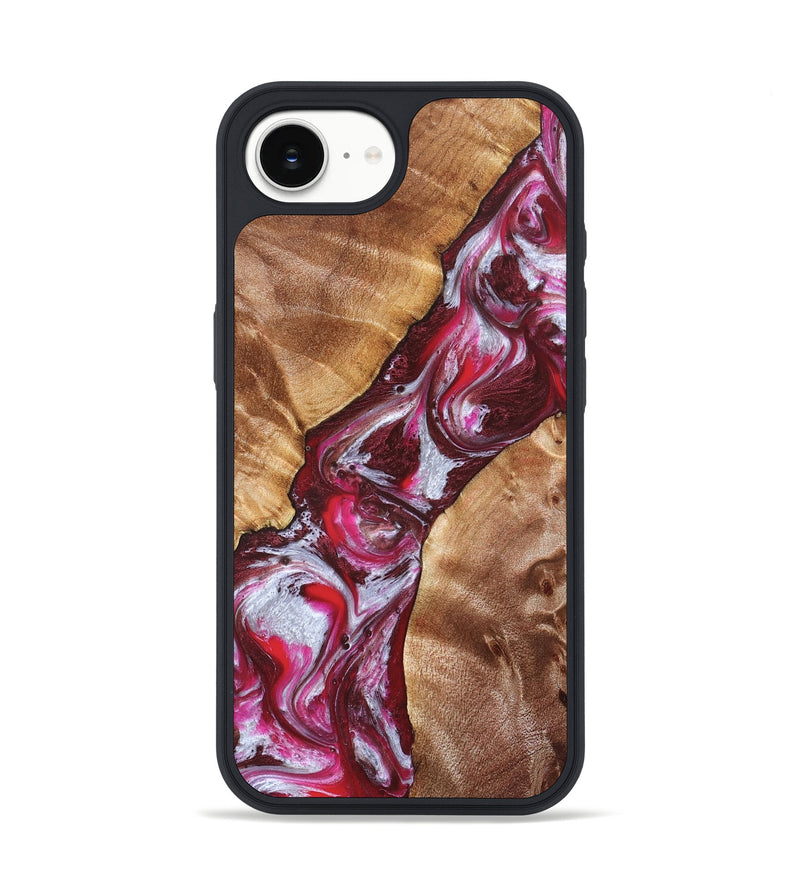 iPhone 17e Wood Phone Case - Perla (Red, 826739)