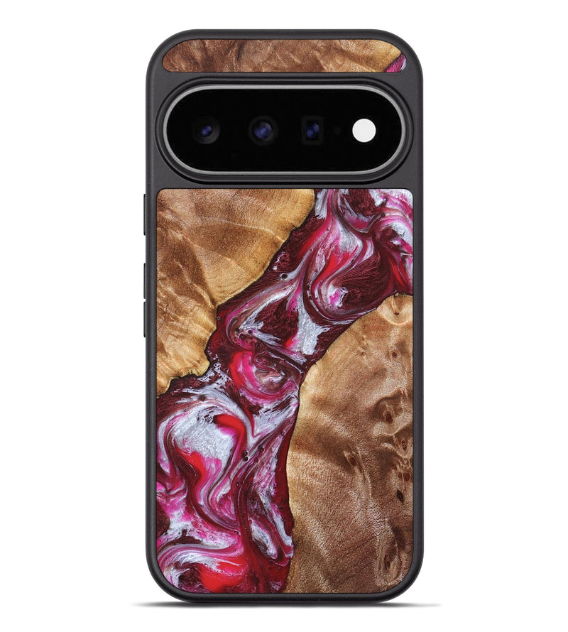 Pixel 11 Pro XL Wood Phone Case - Perla (Red, 826739)