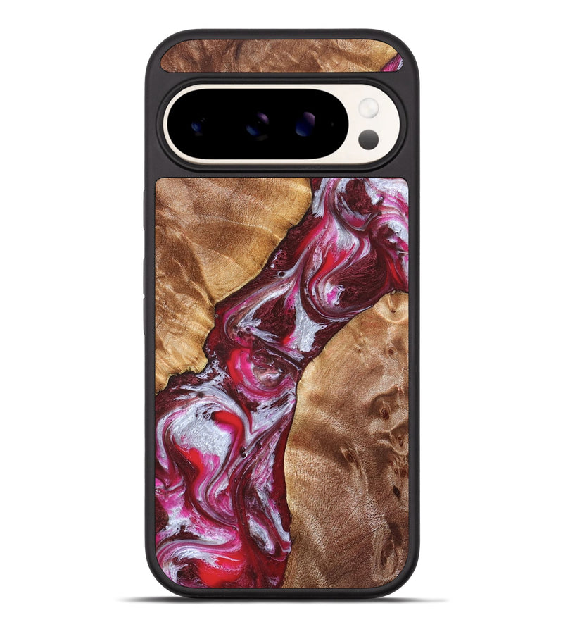 Pixel 9 Pro XL Wood Phone Case - Perla (Red, 826739)