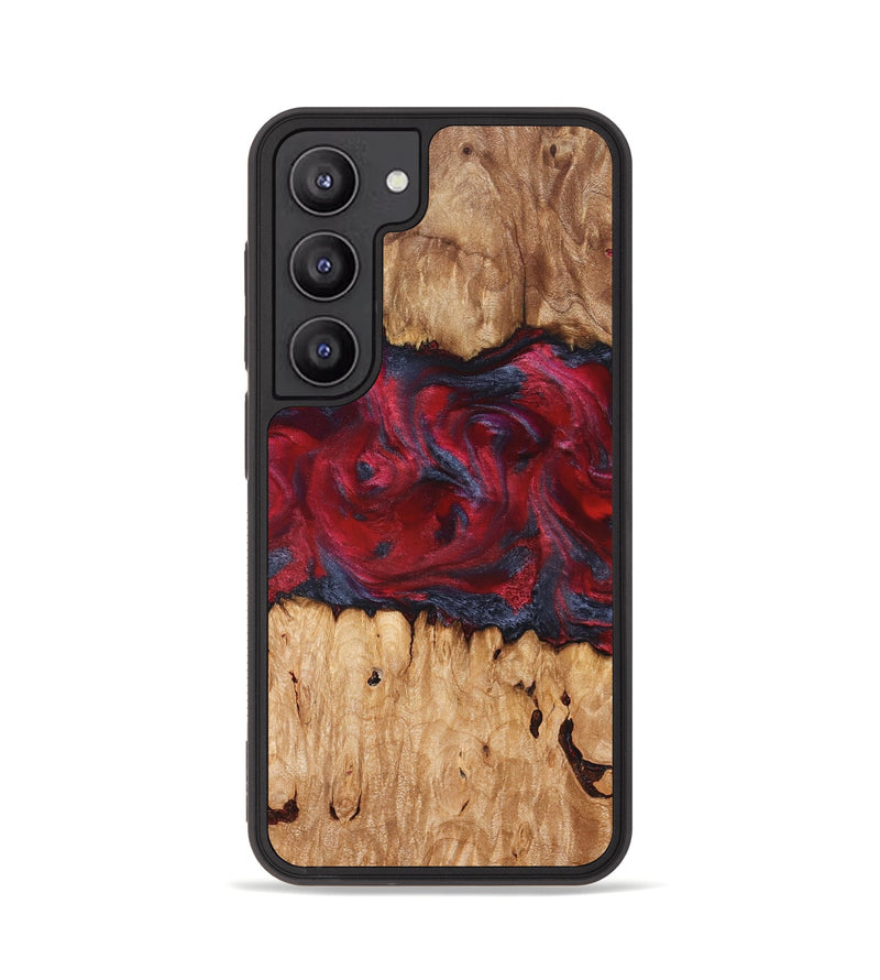 Galaxy S23 Wood Phone Case - Bobbye (Red, 826741)