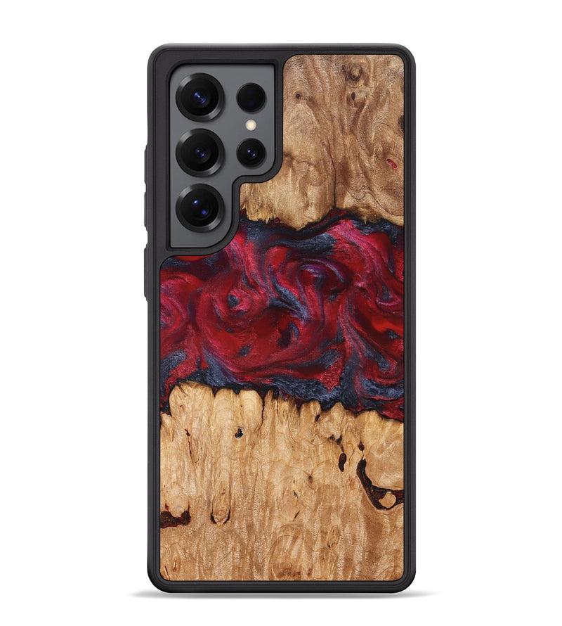 Galaxy S25 Ultra Wood Phone Case - Bobbye (Red, 826741)