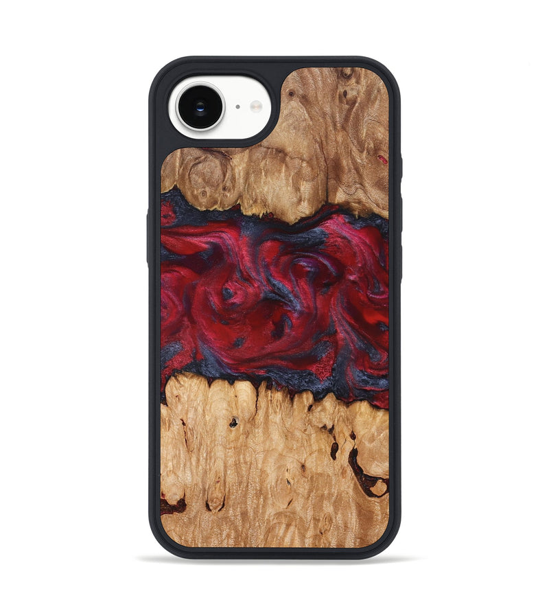 iPhone 17e Wood Phone Case - Bobbye (Red, 826741)