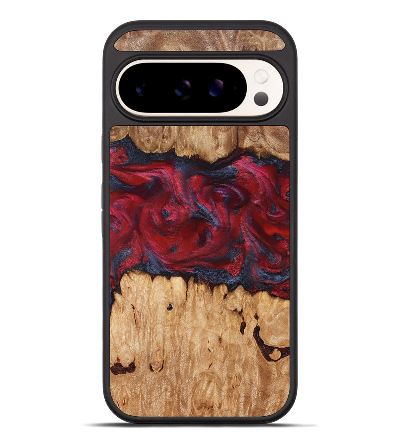 Pixel 10 Pro XL Wood Phone Case - Bobbye (Red, 826741)