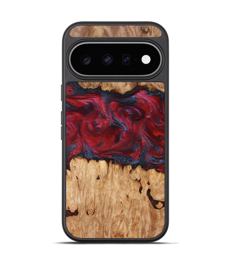 Pixel 11 Wood Phone Case - Bobbye (Red, 826741)