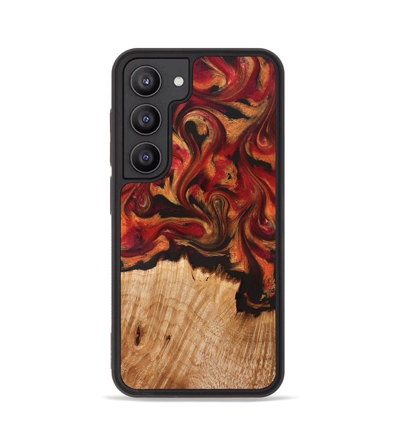 Galaxy S23 Wood Phone Case - Boone (Red, 826744)