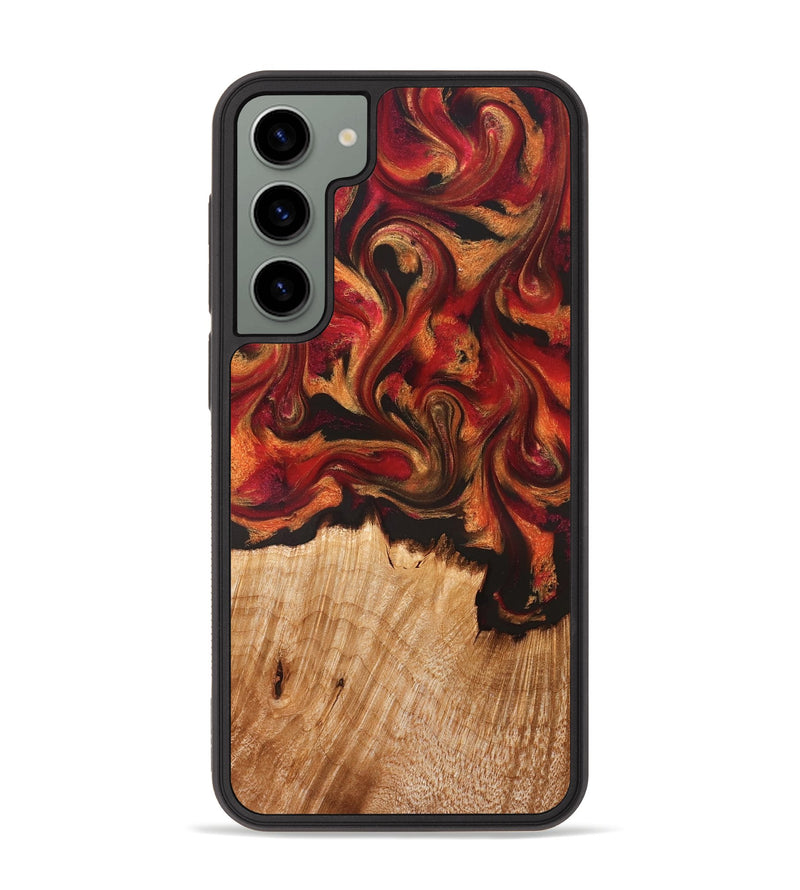 Galaxy S23 Plus Wood Phone Case - Boone (Red, 826744)