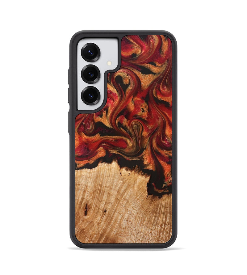 Galaxy S25 Wood Phone Case - Boone (Red, 826744)
