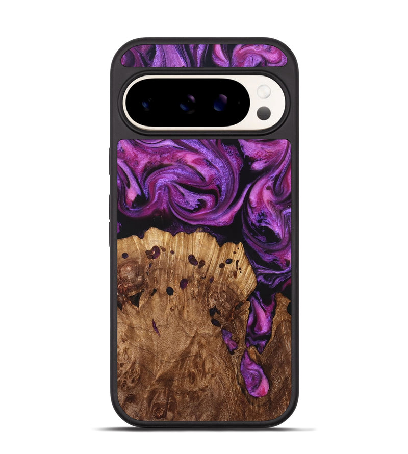 Pixel 9 Pro Wood Phone Case - Travon (Purple, 826746)