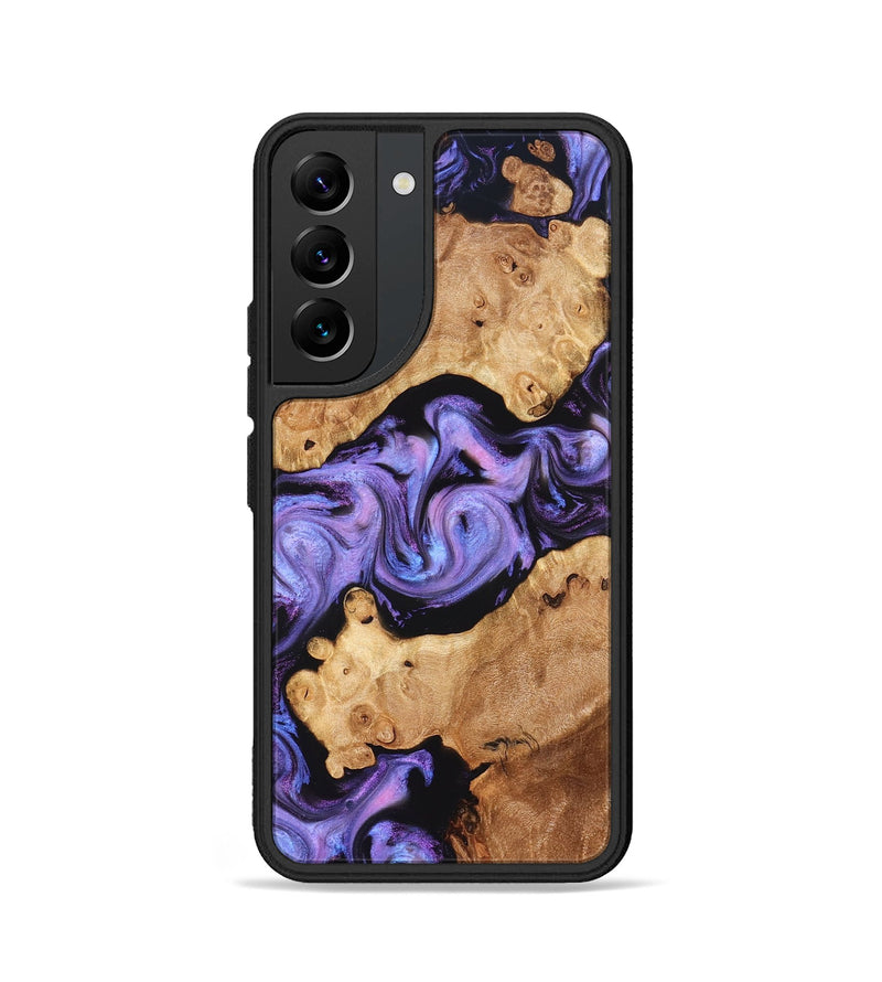Galaxy S22 Wood Phone Case - Debbi (Purple, 826748)