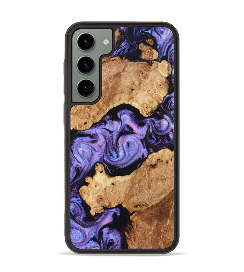 Galaxy S23 Plus Wood Phone Case - Debbi (Purple, 826748)