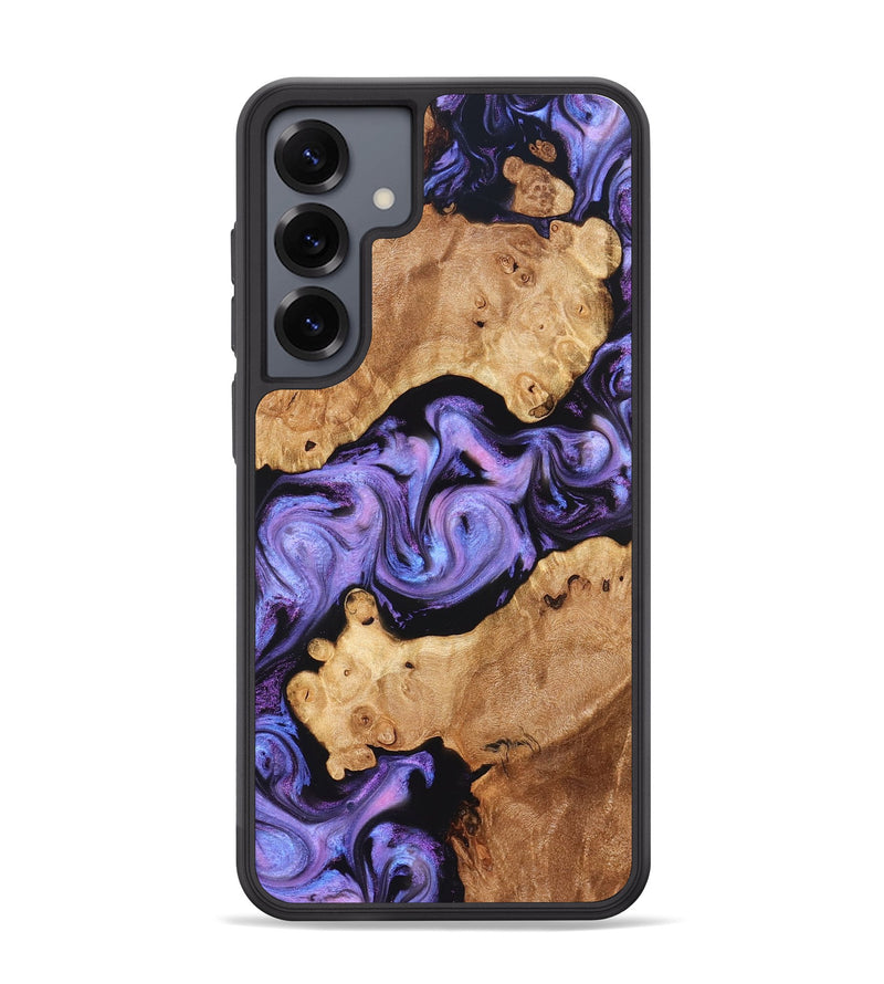 Galaxy S25 Plus Wood Phone Case - Debbi (Purple, 826748)