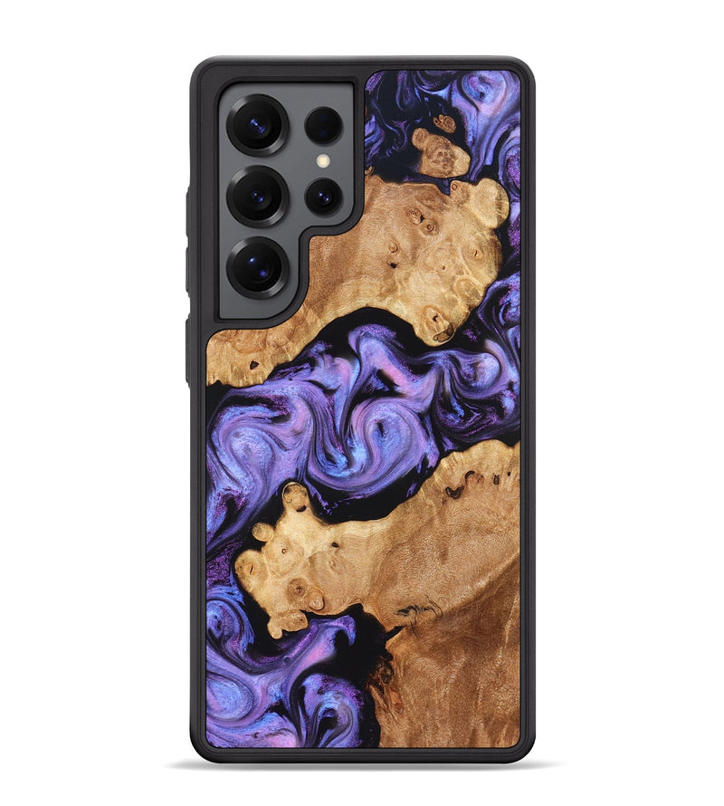 Galaxy S25 Ultra Wood Phone Case - Debbi (Purple, 826748)