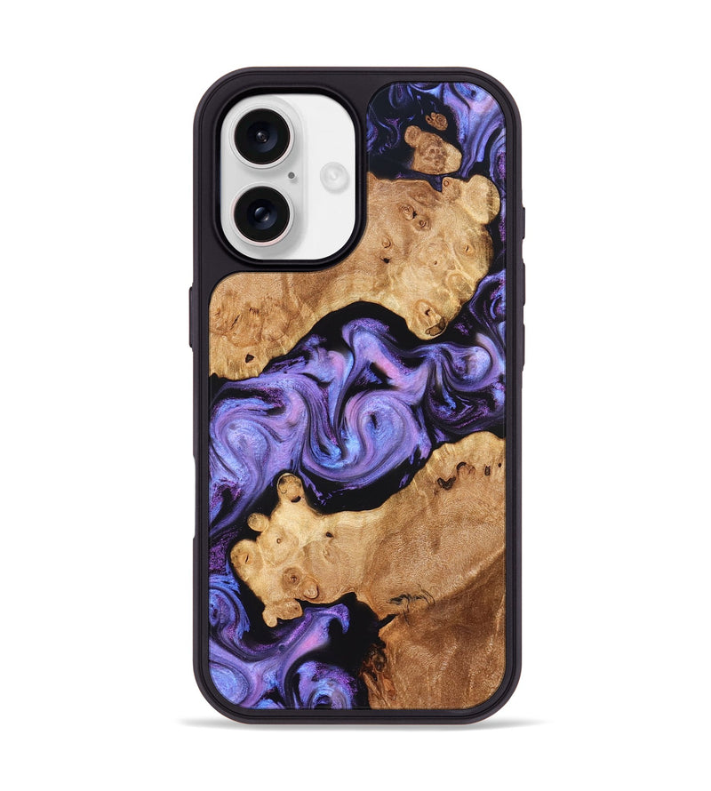 iPhone 17 Wood Phone Case - Debbi (Purple, 826748)