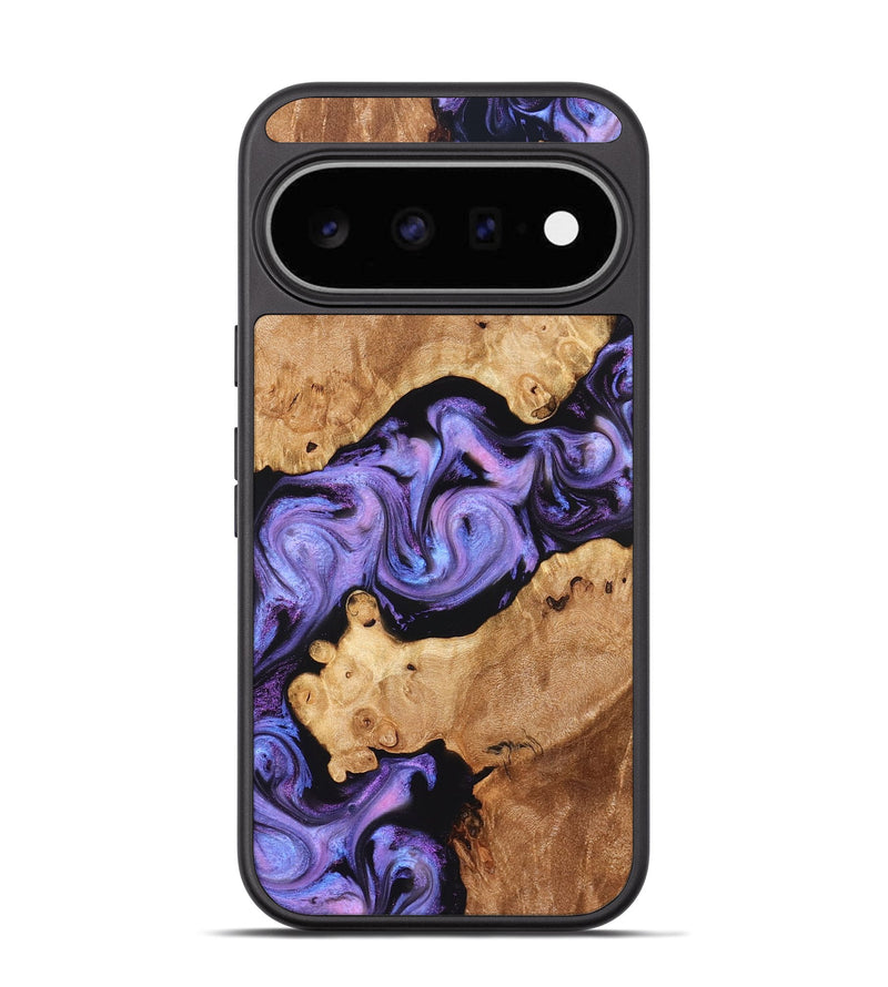Pixel 11 Wood Phone Case - Debbi (Purple, 826748)
