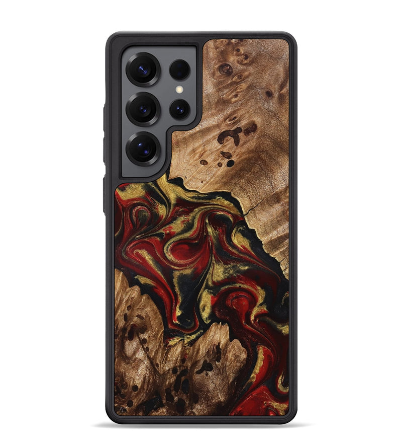 Galaxy S25 Ultra Wood Phone Case - Abby (Red, 826749)