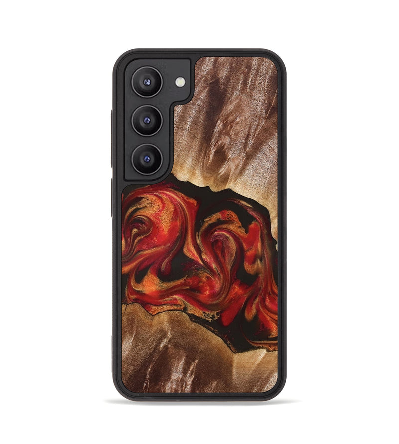 Galaxy S23 Wood Phone Case - Unknown (Red, 826750)