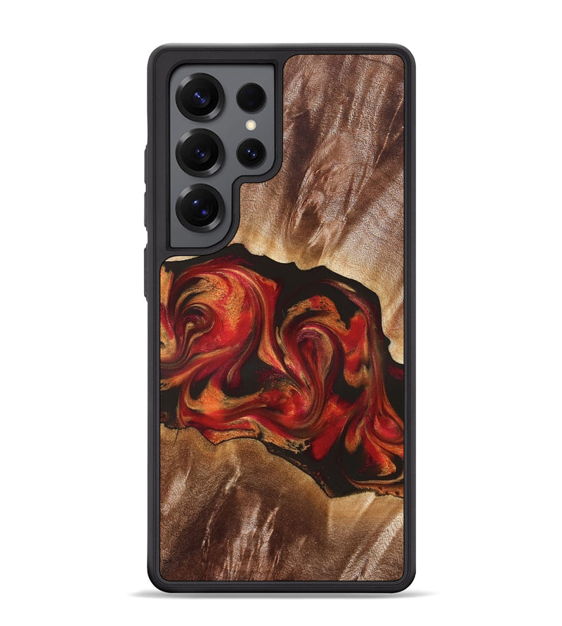 Galaxy S25 Ultra Wood Phone Case - Unknown (Red, 826750)