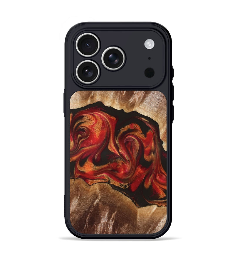 iPhone 17 Pro Wood Phone Case - Unknown (Red, 826750)