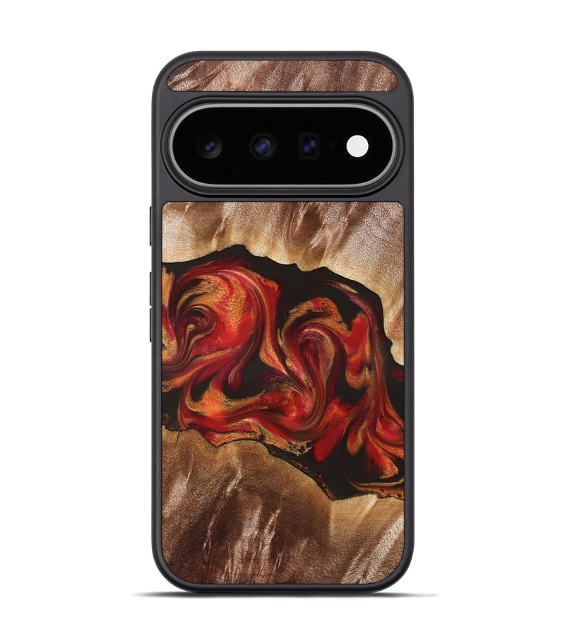 Pixel 11 Pro Wood Phone Case - Unknown (Red, 826750)