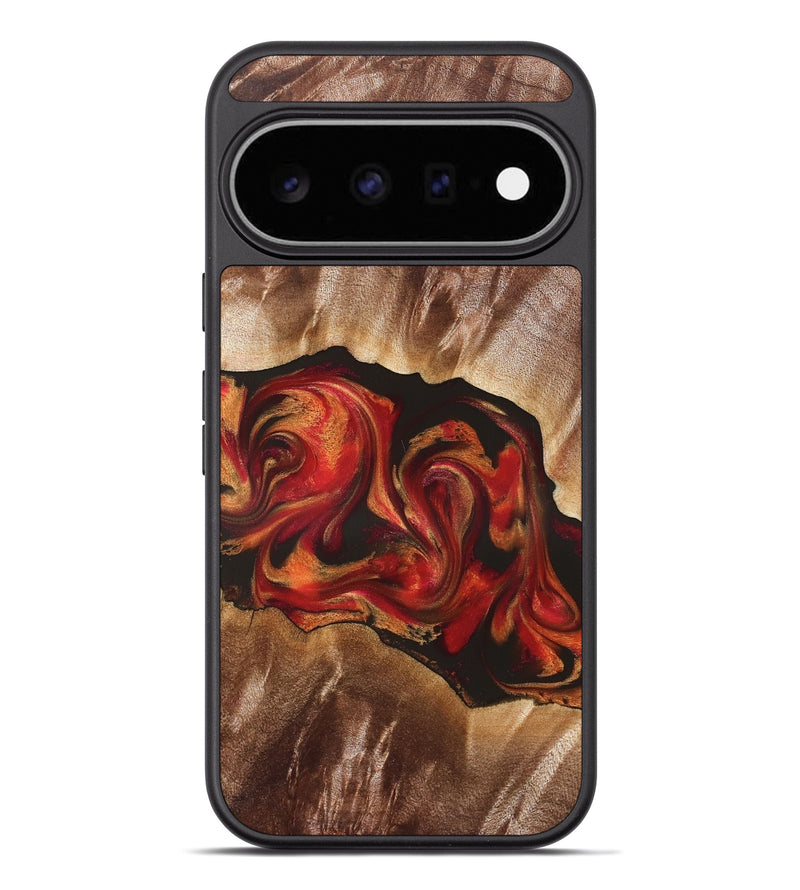 Pixel 11 Pro XL Wood Phone Case - Unknown (Red, 826750)