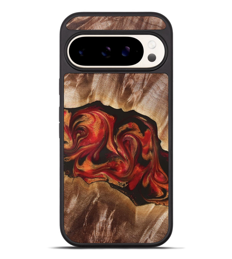 Pixel 9 Pro XL Wood Phone Case - Unknown (Red, 826750)