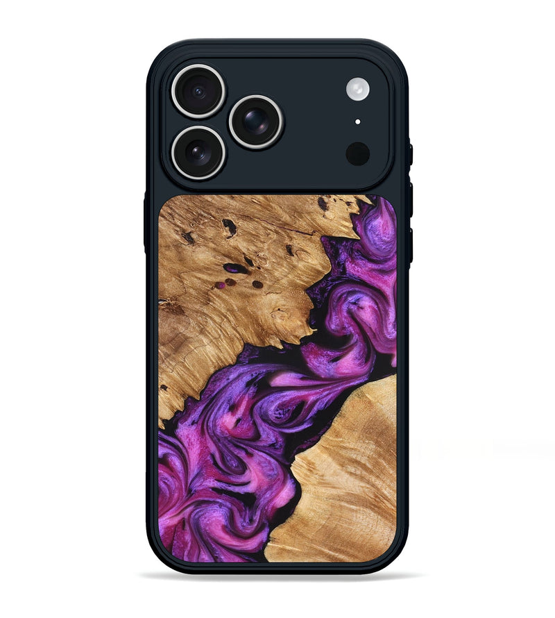 iPhone 17 Pro Max Wood Phone Case - Gertie (Purple, 826751)