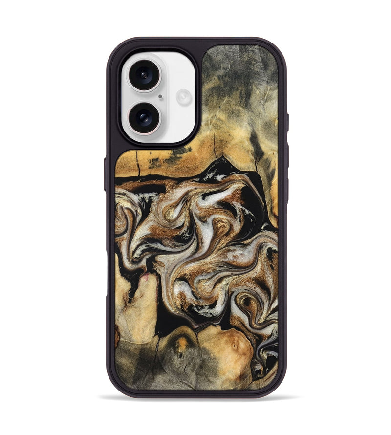 iPhone 17 Wood Phone Case - Mack (Black & White, 826754)