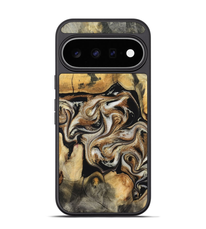 Pixel 11 Pro Wood Phone Case - Mack (Black & White, 826754)