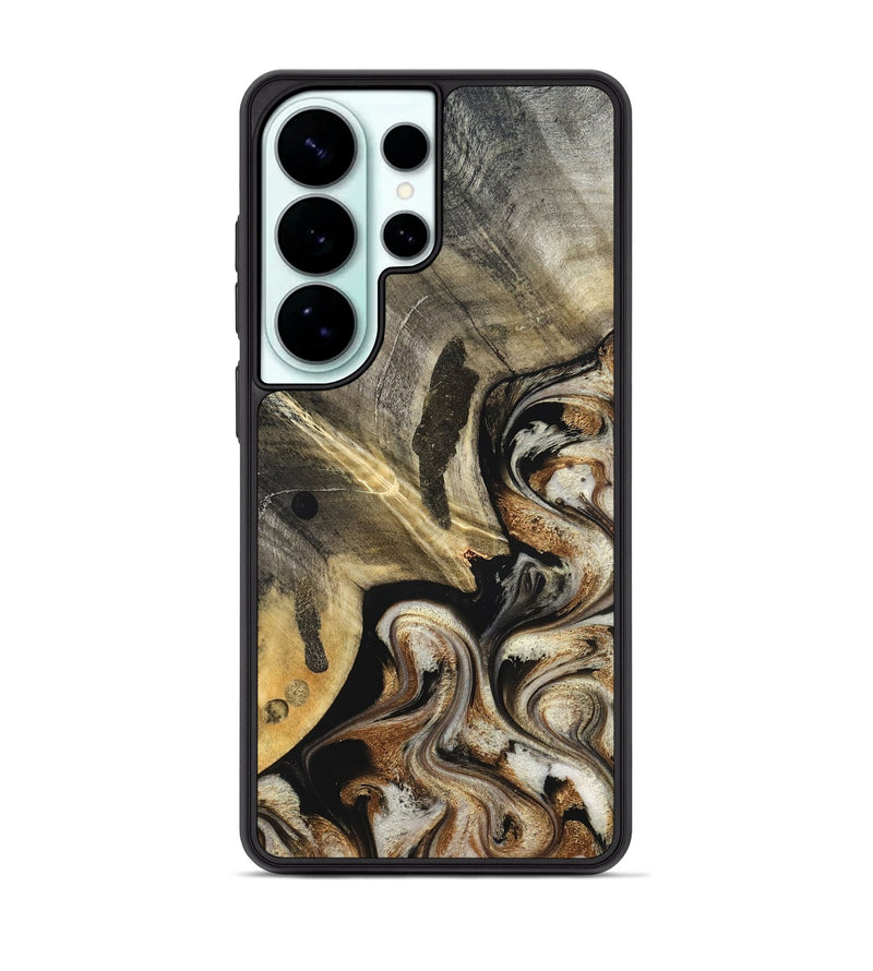 Galaxy S26 Ultra Wood Phone Case - Jaslyn (Black & White, 826759)