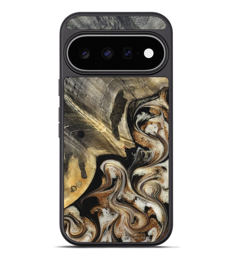 Pixel 11 Pro XL Wood Phone Case - Jaslyn (Black & White, 826759)