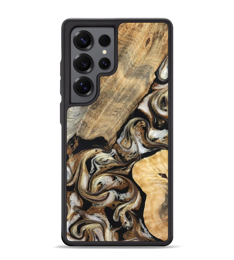 Galaxy S25 Ultra Wood Phone Case - Ike (Black & White, 826760)