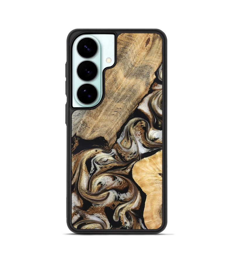 Galaxy S26 Wood Phone Case - Ike (Black & White, 826760)