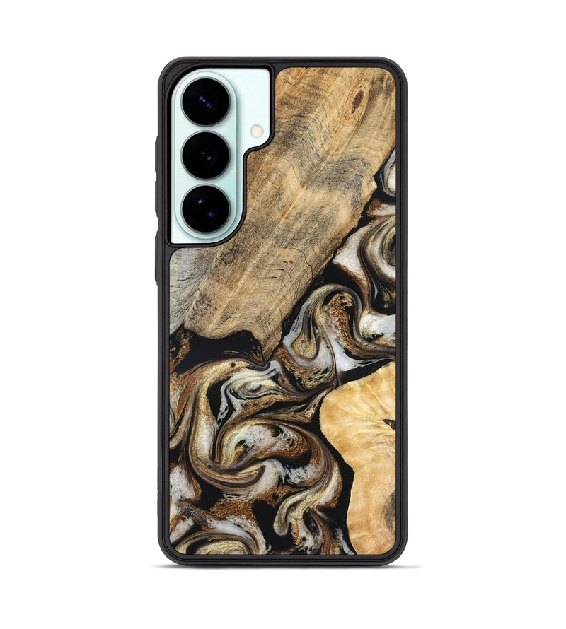 Galaxy S26 Plus Wood Phone Case - Ike (Black & White, 826760)