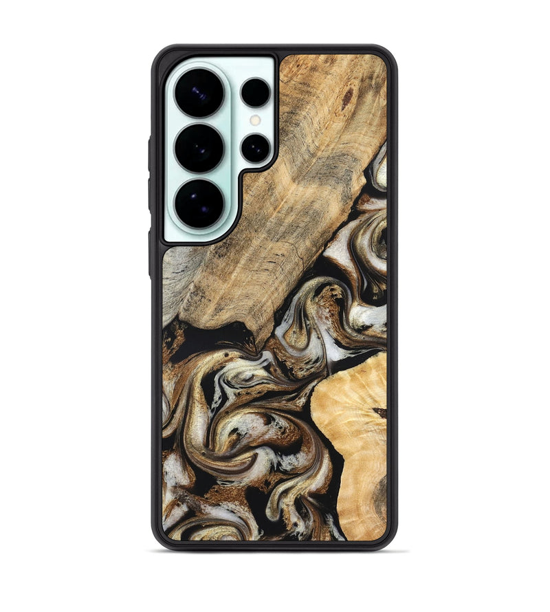 Galaxy S26 Ultra Wood Phone Case - Ike (Black & White, 826760)