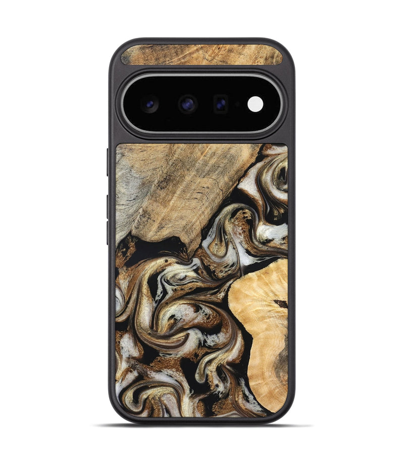 Pixel 11 Wood Phone Case - Ike (Black & White, 826760)