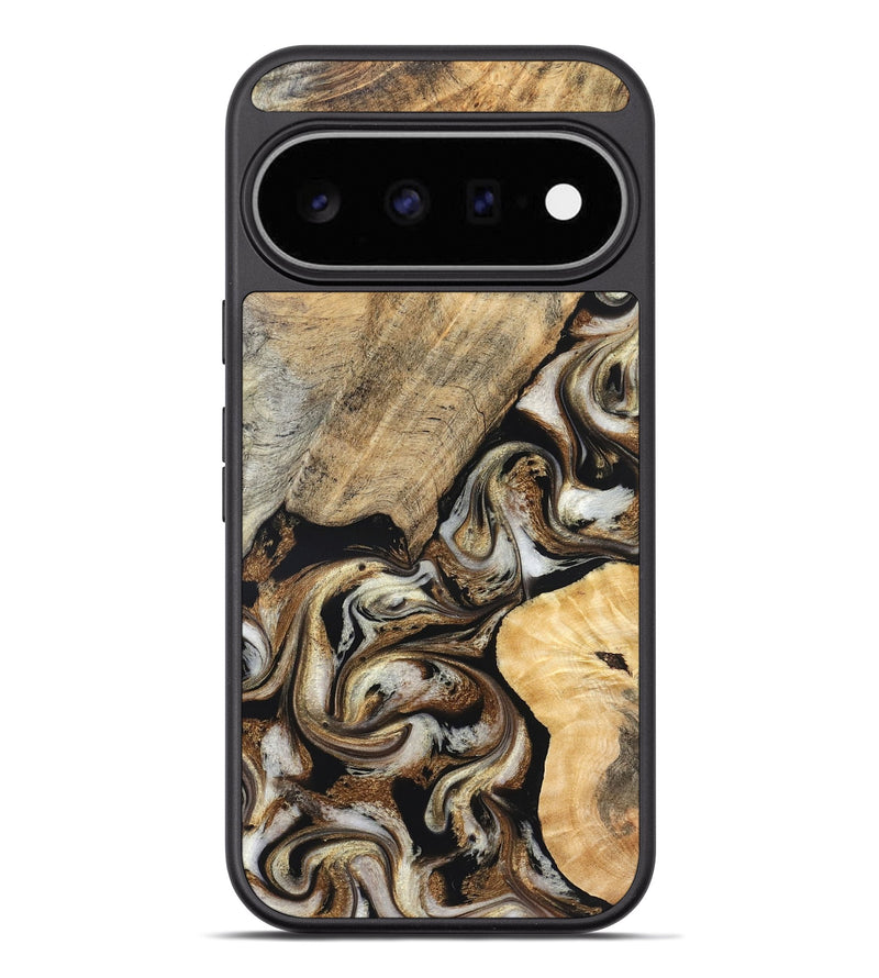 Pixel 11 Pro XL Wood Phone Case - Ike (Black & White, 826760)