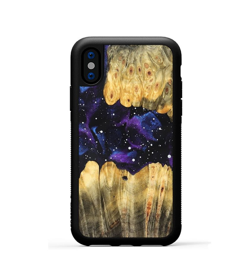 iPhone Xs Wood Phone Case - Alyson (Cosmos, 826764)