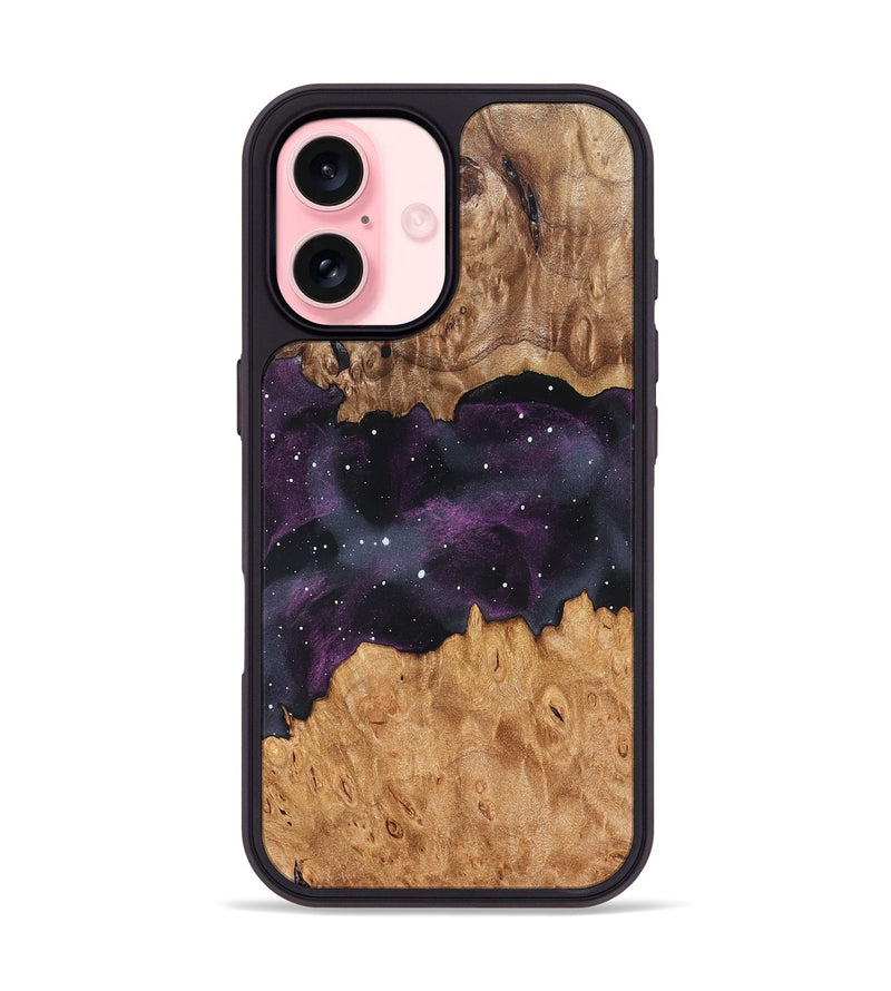 iPhone 16 Wood Phone Case - Yandel (Cosmos, 826767)