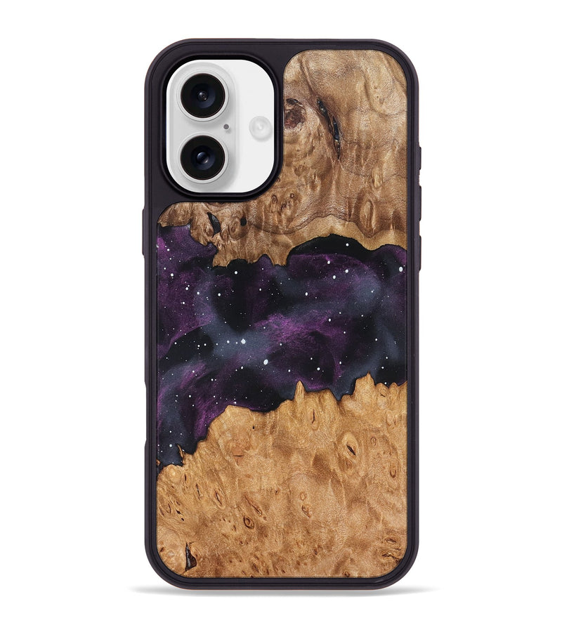 iPhone 16 Plus Wood Phone Case - Yandel (Cosmos, 826767)