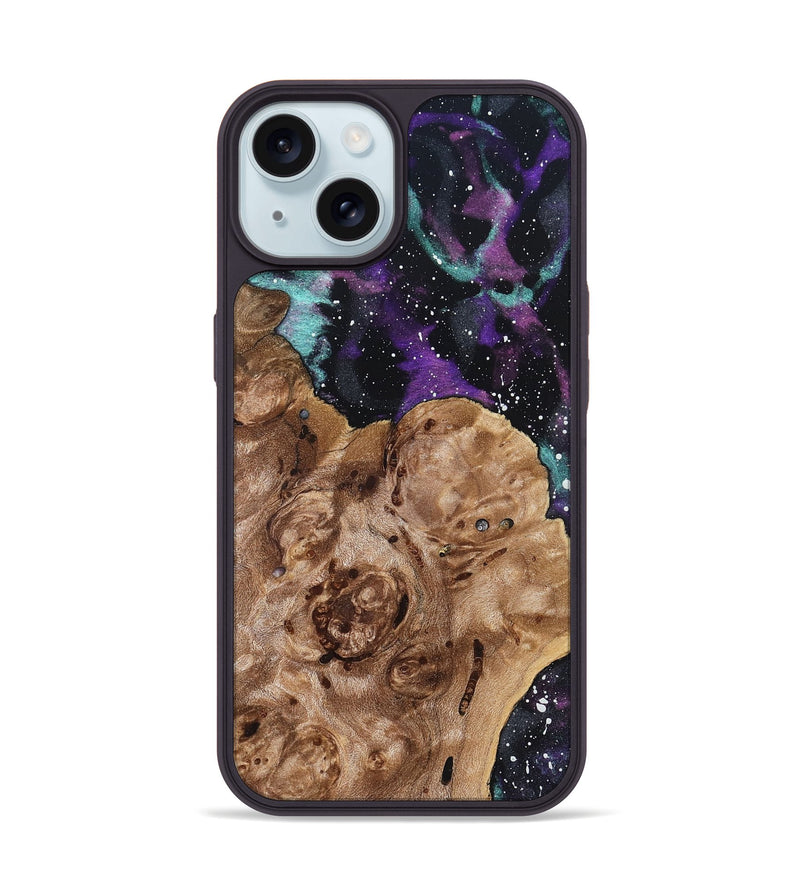iPhone 15 Wood Phone Case - Moriah (Cosmos, 826774)