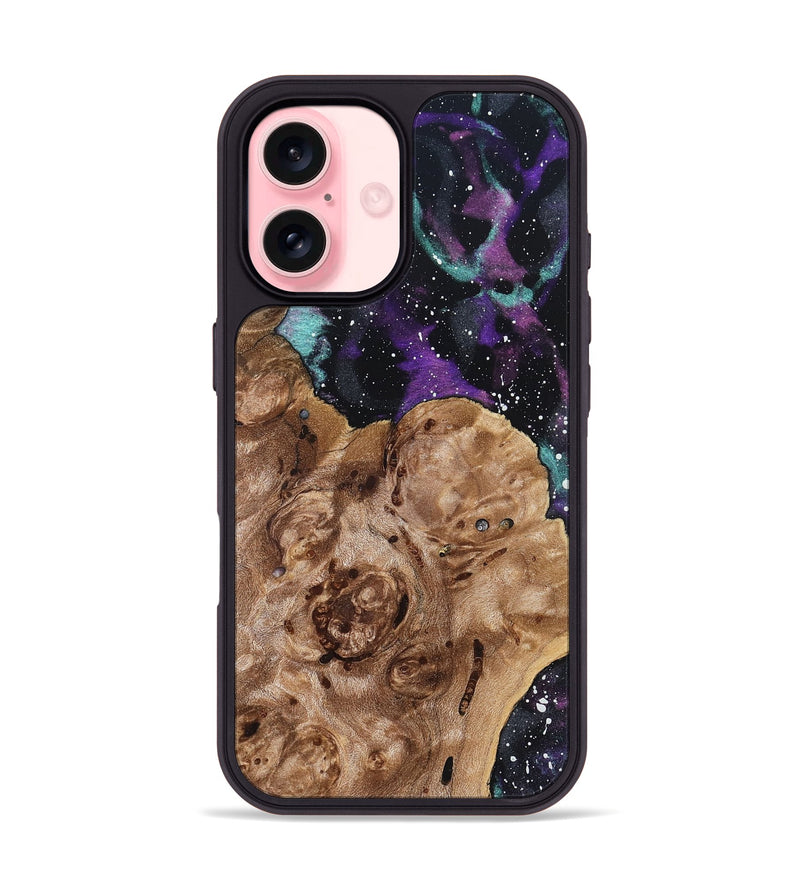 iPhone 16 Wood Phone Case - Moriah (Cosmos, 826774)