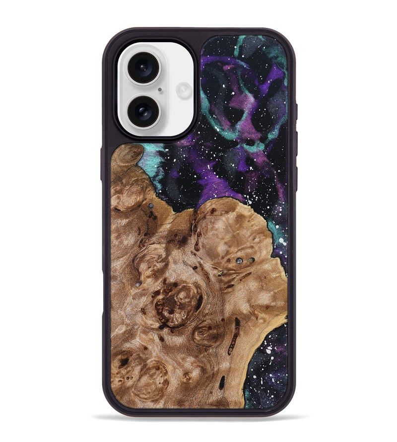 iPhone 16 Plus Wood Phone Case - Moriah (Cosmos, 826774)