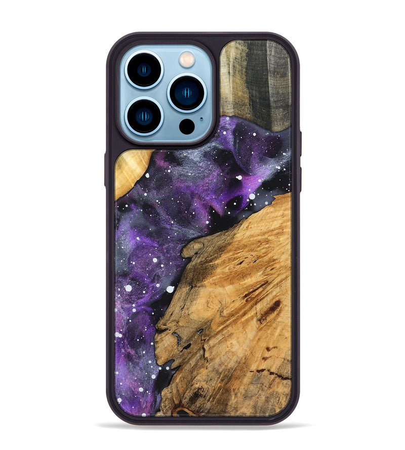 iPhone 14 Pro Max Wood Phone Case - Danette (Cosmos, 826776)
