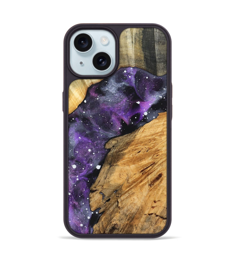 iPhone 15 Wood Phone Case - Danette (Cosmos, 826776)