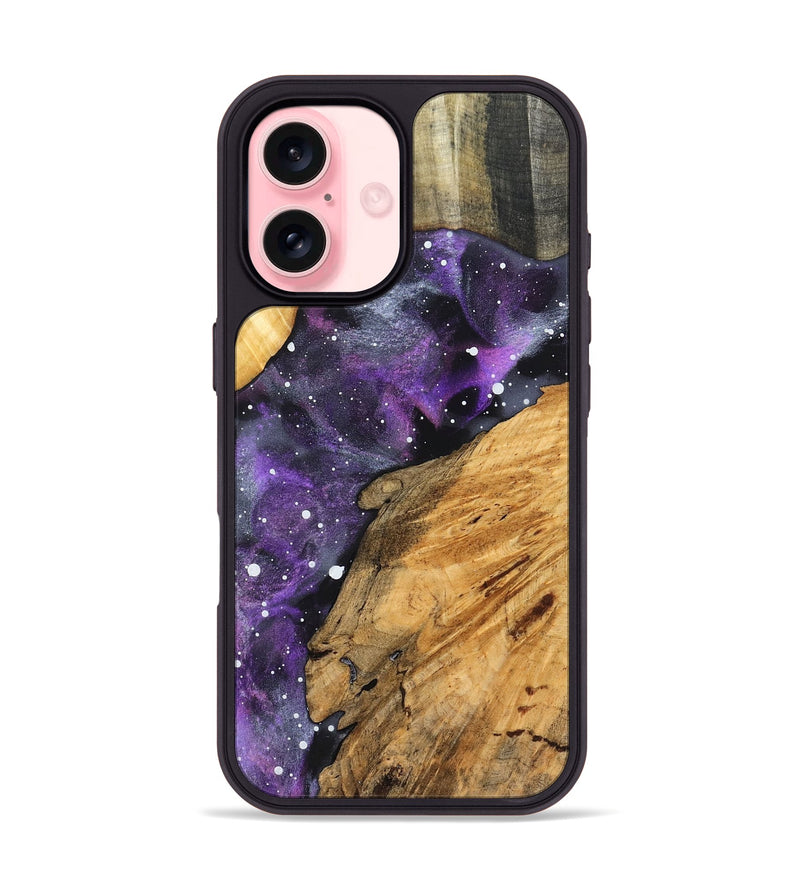 iPhone 16 Wood Phone Case - Danette (Cosmos, 826776)