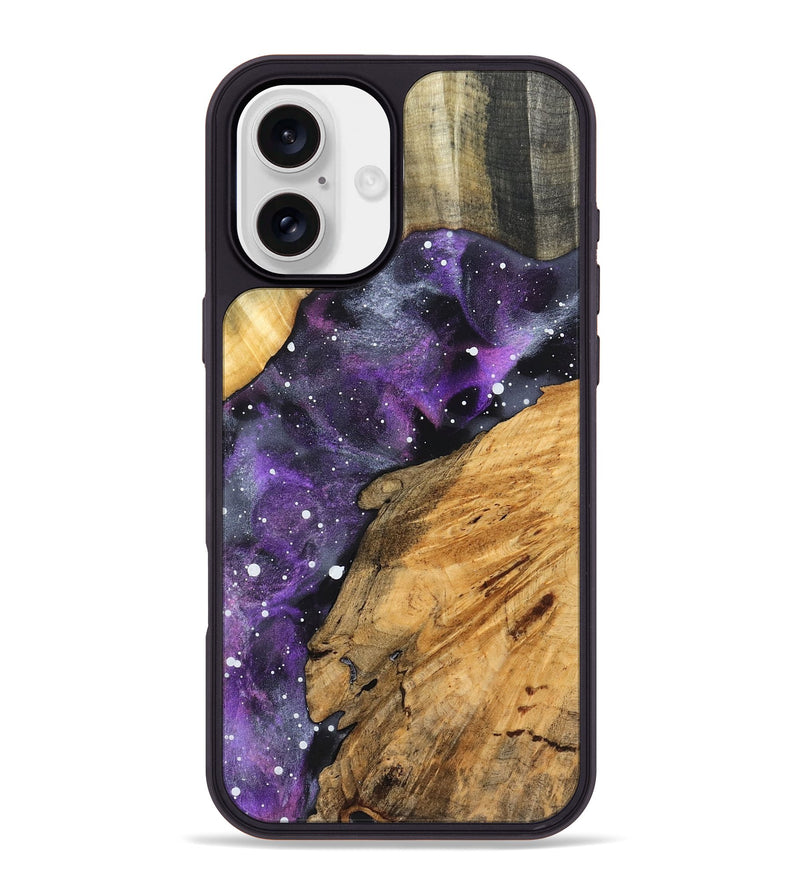 iPhone 16 Plus Wood Phone Case - Danette (Cosmos, 826776)