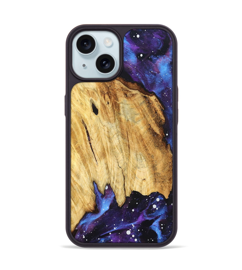 iPhone 15 Wood Phone Case - Gus (Cosmos, 826777)