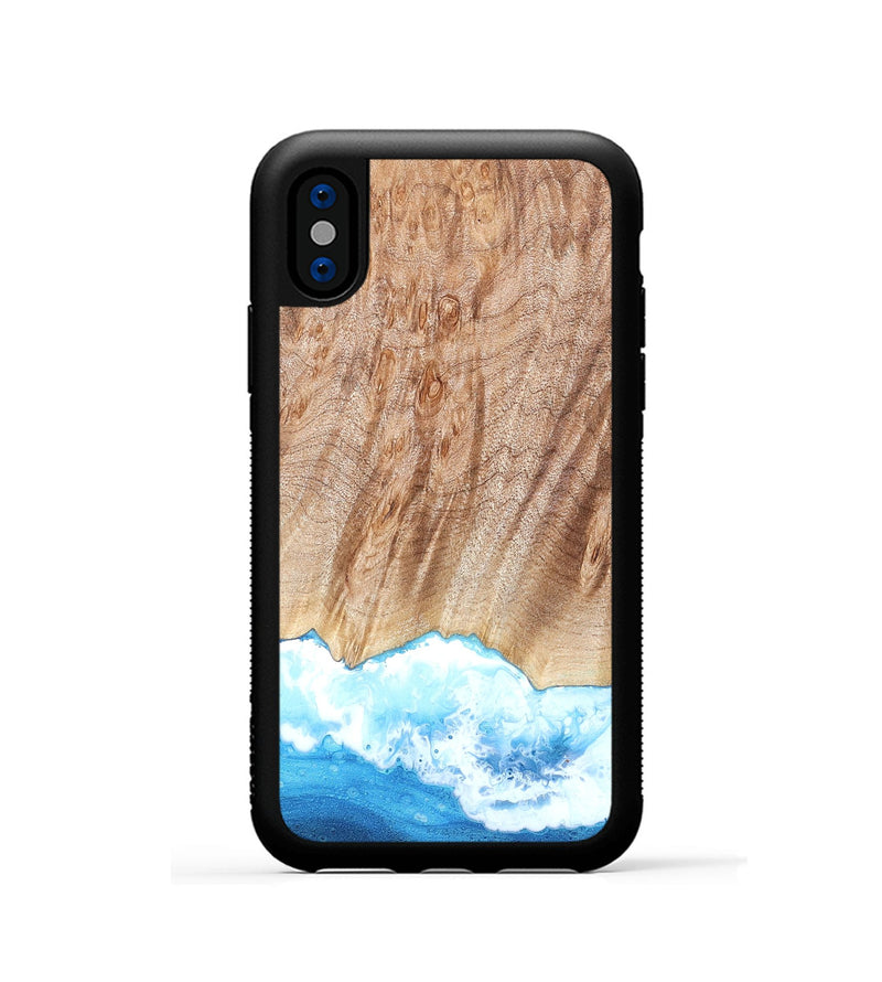 iPhone Xs Wood Phone Case - Siobhan (Coastal, 826791)